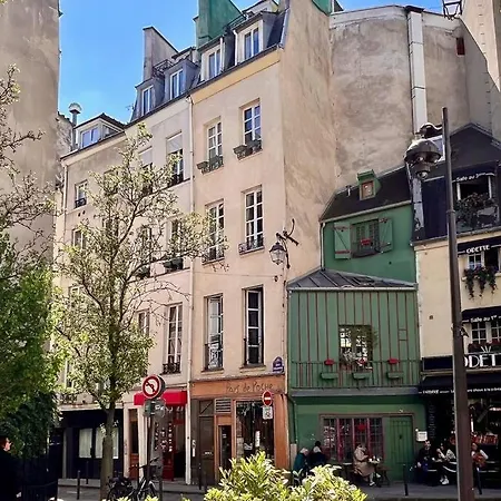 Apartment Rooftop Triplex With Garden At Notre Dame